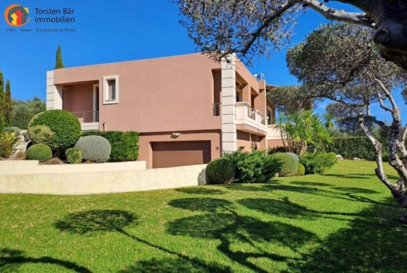 Kalives Kreta, Kalives - freistehende Villa mit Meer- und Bergblick Haus kaufen